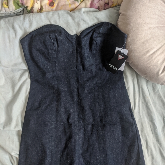 GUESS DENIM DRESS - Picture 2 of 5